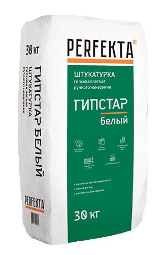 Штукатурки Perfekta Гипстар